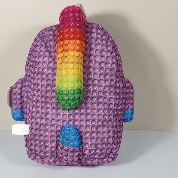 Nanco Narwhal silver sparkle  pup rainbow hair - Picture 4 of 17